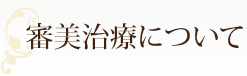 審美治療について